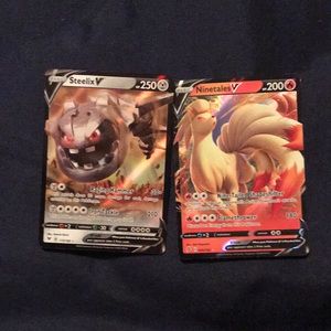 Steelix V & Ninetales V